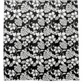 RIDEAUX DE DOUCHE BIKINI ROSE (NOIR/BLANC) (Devant)