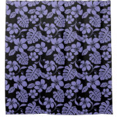 RIDEAUX DE DOUCHE BIKINI ROSE (NOIR//LAVENDER) (Devant)