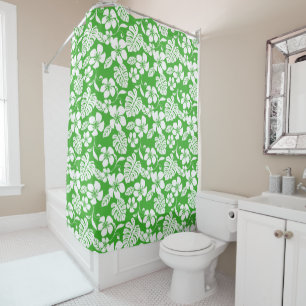 RIDEAUX DE DOUCHE BIKINI ROSE (VERT VERT VERT)