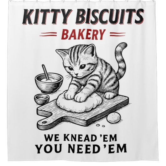 Rideaux De Douche Biscuits Kitty Boulangerie (Devant)