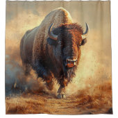 Rideaux De Douche Bison sauvage (Devant)