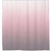 Rideaux De Douche Blanc gris rose Ombre (Devant)