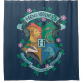 Rideaux De Douche Blason floral HOGWARTS™ (Devant)