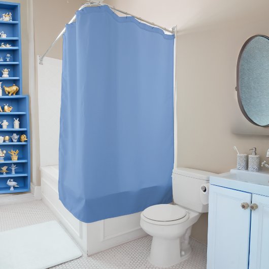 Rideaux De Douche Bleu barbeau
