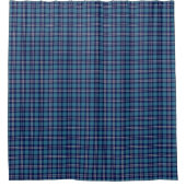 Rideaux De Douche Bleu clair Plaid St Andrews Scottish Tartan (Devant)
