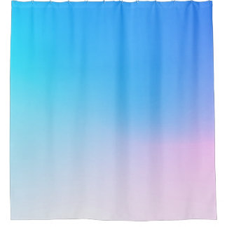 Rideaux De Douche Bleu clair, rose,