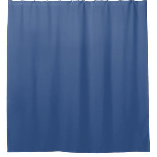 Rideaux De Douche Bleu Classique Uni Couleur Simple