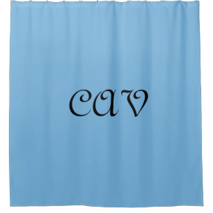 Rideaux De Douche Bleu de Cornflower