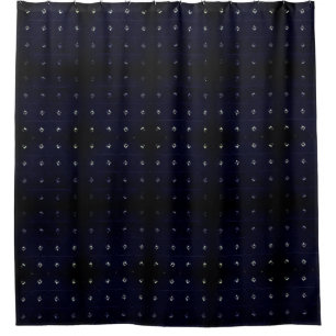 Rideaux De Douche Bleu diamant