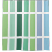 Rideaux De Douche Bleu et vert (Devant)