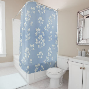 Rideaux De Douche Bleu Ivy