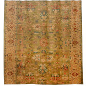 Rideaux De Douche Bleu jaune perse vert  (Devant)