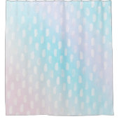 Rideaux De Douche Bleu rose Brush (Devant)