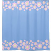 Rideaux De Douche Bleu rose pâle (Devant)