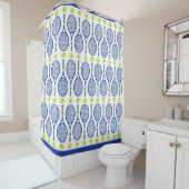 Rideaux De Douche 💙 🎾 bleu, vert, blanc 🎾 tennis (En situation)