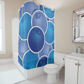 Rideaux De Douche Bleuet funky (En situation)