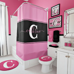 Rideaux De Douche Bloc de couleur personnalisé