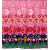 Rideaux De Douche bloc lotus rose (Devant)