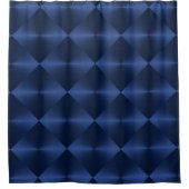 Rideaux De Douche Blocs de brillance bleu marine (Devant)