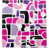 Rideaux De Douche blocs de couleur (Devant)