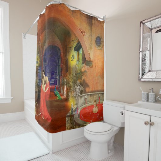 Rideaux De Douche Blood Bath (En situation)