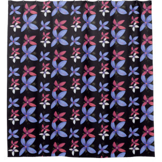 Rideaux De Douche Blooms Abstraits