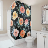 Rideaux De Douche Bloomscape Nocturne (En situation)