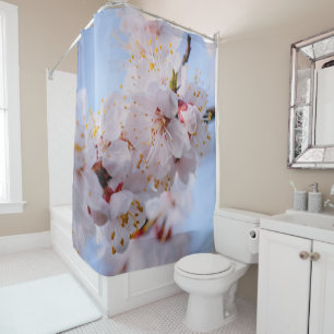 Rideaux De Douche Blossom des abricots japonais