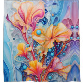 Rideaux De Douche Blossoms éthériques (Devant)