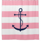 Rideaux De Douche Blue Anchor (Devant)