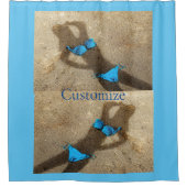 Rideaux De Douche Blue Bikini Beach Sand Thunder_Cove (Devant)