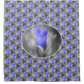 Rideaux De Douche Blue Gentian Flower Nature (Devant)