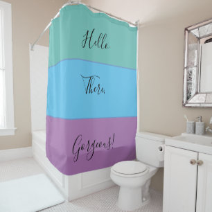 Rideaux De Douche Blue Green Purple Choisissez vos couleurs Personna