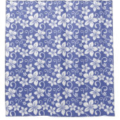 RIDEAUX DE DOUCHE BLUE HAWAII (PERIWINKLE) (Devant)