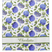 Rideaux De Douche Blue Hydrangeas (Devant)