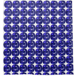 Rideaux De Douche Blue Sapphire