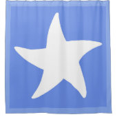 Rideaux De Douche Blue Sea Star (Devant)