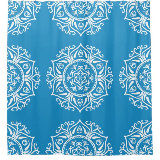 Rideaux De Douche Bluebird Mandala (Devant)