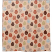 Rideaux De Douche Boho Pâques (Devant)