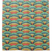 Rideaux De Douche Boho Rainbows  (Devant)