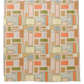 Rideaux De Douche Boho Rectangles (Devant)