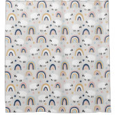 Rideaux De Douche Boho Sheep Rainbow Print (Devant)