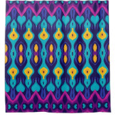 Rideaux De Douche Boho Teardrop Tides (Devant)
