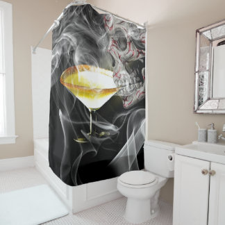 Rideaux De Douche Boire le crâne