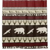 Rideaux De Douche Bois d'automne (Devant)