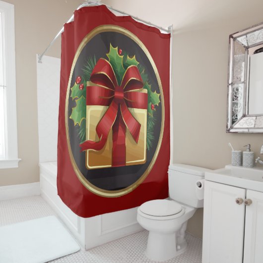 Rideaux De Douche Boîte à ongles (En situation)