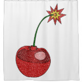 Rideaux De Douche Bombe cerise parties scintillant (Devant)