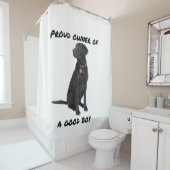 Rideaux De Douche Bon Garçon Black Lab (En situation)