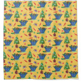 Rideaux De Douche Bonbons de Noël (Devant)