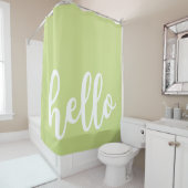 Rideaux De Douche Bonjour (En situation)